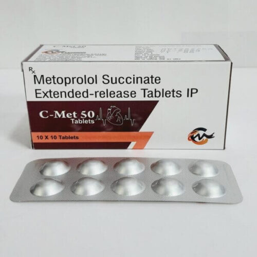C -MET-50 Metoprolol Succinate 50mg